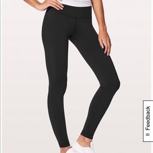 Hi-rise tights designed to fit like a second skin